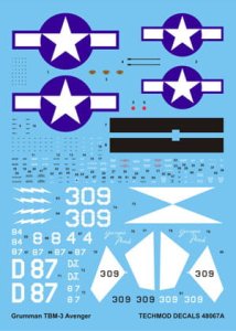 TECHMOD 48067 - 1:48 TBM-3 Avenger