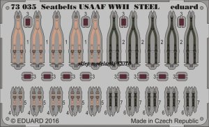 EDUARD 73035 - 1:72 Seatbelts USAAF WWII Steel