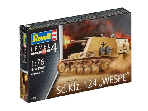 Przejdź do produktu REVELL 03215 - 1:76 Sd.Kfz. 124 Wespe