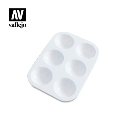 Przejdź do produktu VALLEJO HS120 - Paleta plastikowa 13x9cm