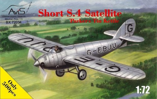 Przejdź do produktu AVIS BX72034 - 1:72 Short S.4 Satellite