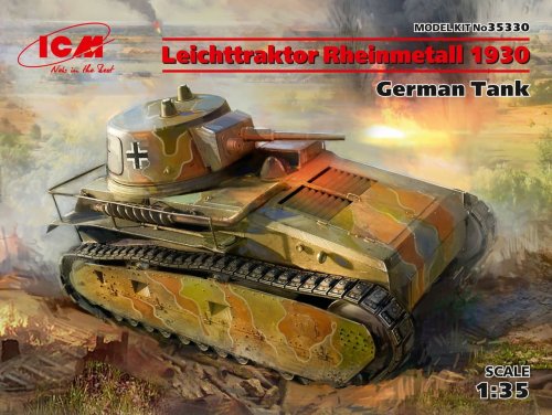 Przejdź do produktu ICM 35330 - 1:35 Leichttraktor Rheinmetall 1930 German Tank
