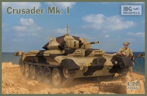 IBG 72065 - 1:72 Crusader Mk. I British Cruiser Tank Mk. VI