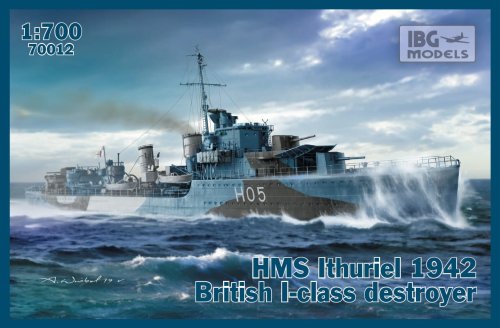 Przejdź do produktu IBG 70012 - 1:700 HMS Ithuriel 1942 British I-class destroyer