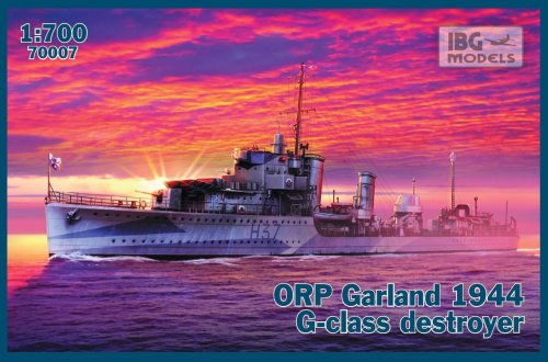 Przejdź do produktu IBG 70007 - 1:700 ORP Garland 1944 G-class destroyer