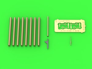 MASTER AM-48-155 - 1:48 P-47 Thunderbolt uzbrojenie, rurka Pitota, celownik