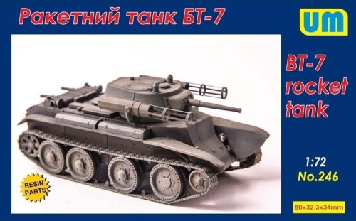 Przejdź do produktu UNIMODELS 246 - 1:72 BT-7 rocket tank