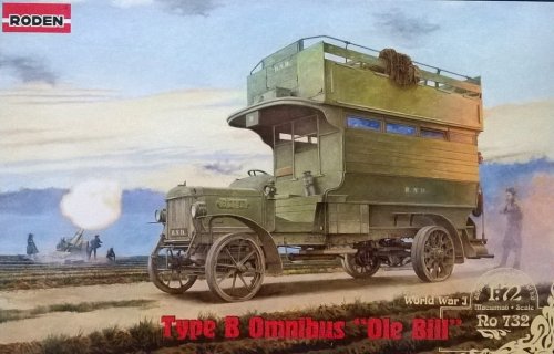 Przejdź do produktu RODEN 732 - 1:72 Type B Omnibus Ole Bill