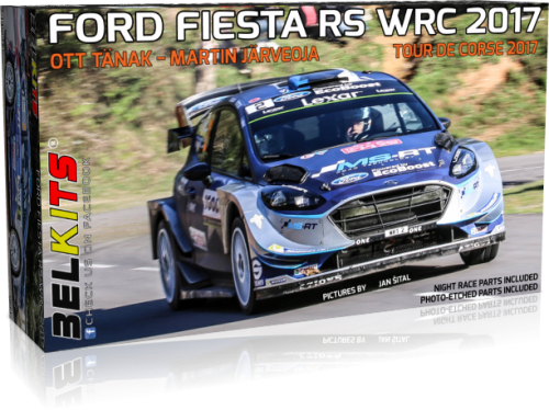 Przejdź do produktu BELKITS 013 - 1:24 Ford Fiesta RS WRC 2017 Tour de Corse