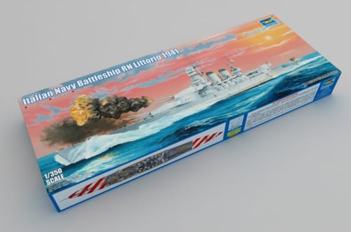 Przejdź do produktu TRUMPETER 05319 - 1:350 Italian Navy Battleship RN Littorio 1941