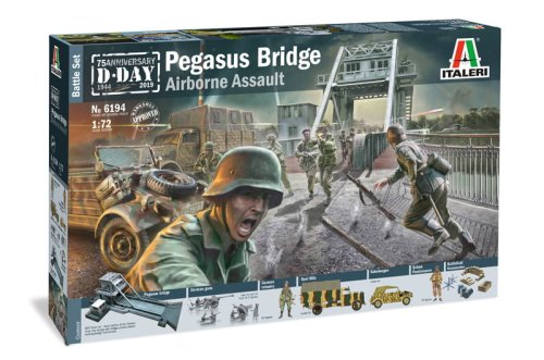 Przejdź do produktu ITALERI 6194 - 1:72 Pegasus Bridge Airborne Assault - Battleset