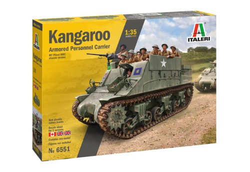 Przejdź do produktu ITALERI 6551 - 1:35 Kangaroo Armored Personnel Carrier (M7 Priest HMC chassis Version)