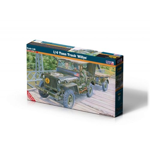 Przejdź do produktu MISTERCRAFT F299 - 1:35 1/4 Tonn Truck Willys