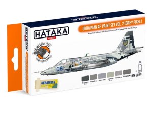 HATAKA CS109 - Zestaw farb Ukrainian AF vol.2 Grey Pixel