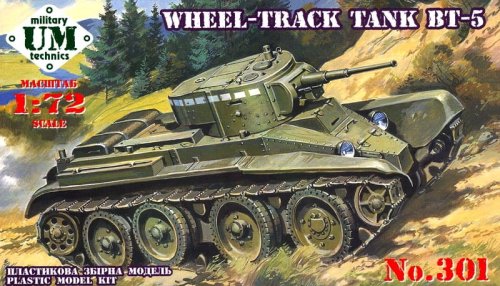 Przejdź do produktu UNIMODELS UM-MT 301 - 1:72 Wheel-Track tank BT-5