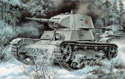 Przejdź do produktu UNIMODELS UM-MT 218 - 1:72 Light Tank T-26-1 (1939)