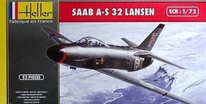 HELLER 80343 - 1:72 SAAB 32 Lansen