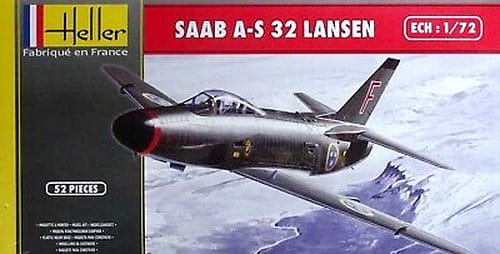 Przejdź do produktu HELLER 80343 - 1:72 SAAB 32 Lansen