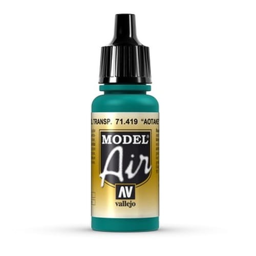 Przejdź do produktu VALLEJO 71419 - Farba akrylowa Aotake Translucent Blue 17 ml - Model Air
