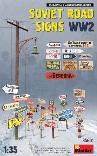 Przejdź do produktu MINIART 35601 - 1:35 Soviet Road Signs WWII
