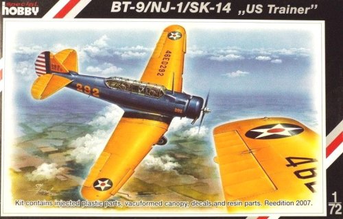 Przejdź do produktu SPECIAL HOBBY 72069 - 1:72 North American BT-9 / NJ-1 US Trainer Plane