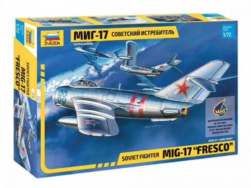 Przejdź do produktu ZVEZDA 7318 - 1:72 MiG-17 Fresco - Soviet Fighter
