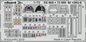 EDUARD SS669 - 1:72 Bf 109G-6
