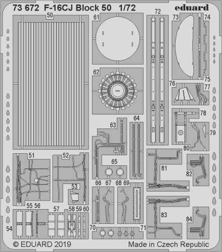 Przejdź do produktu EDUARD 73672 - 1:72 F-16CJ Block 50