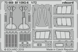 EDUARD 73669 - 1:72 Bf 109G-6