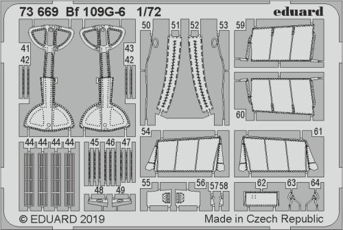 Przejdź do produktu EDUARD 73669 - 1:72 Bf 109G-6