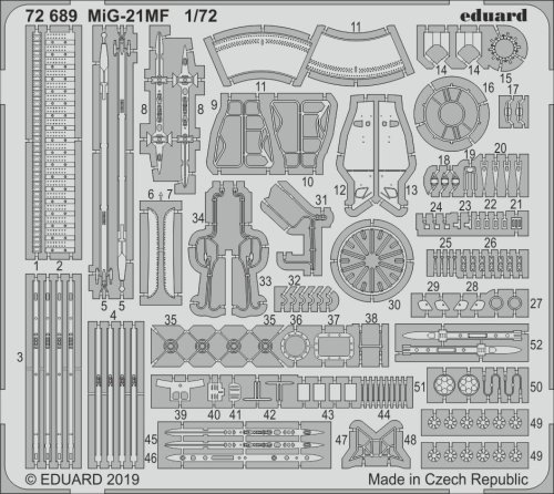 Przejdź do produktu EDUARD 72689 - 1:72 MiG-21MF