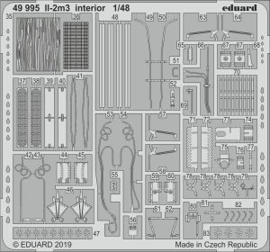 EDUARD 49995 - 1:48 Il-2m3 interior