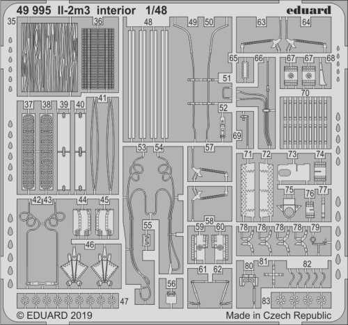 Przejdź do produktu EDUARD 49995 - 1:48 Il-2m3 interior