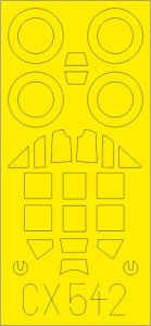 EDUARD CX542 - 1:72 Bf 109G-6