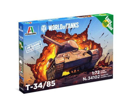 Przejdź do produktu ITALERI 34102 - 1:72 World of Tanks - T-34/85