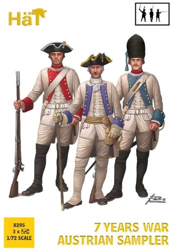 Przejdź do produktu HAT 8295 - 1:72 Seven Years War Austrian Sampler