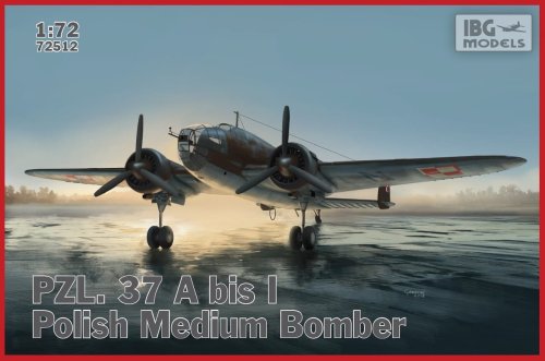 Przejdź do produktu IBG 72512 - 1:72 PZL 37 A bis I Łoś - Polish Medium Bomber