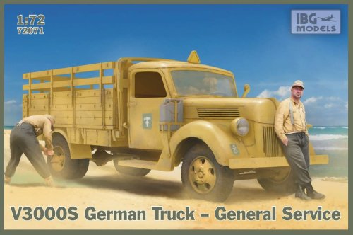 Przejdź do produktu IBG 72071 - 1:72 V3000S German Truck - General service