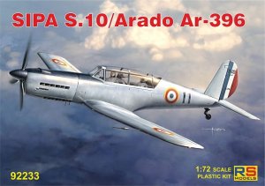 RS MODELS 92233 - 1:72 SIPA S.10 / Arado Ar-396