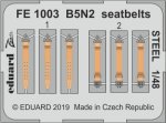 EDUARD FE1003 - 1:48 B5N2 seatbelts - Steel
