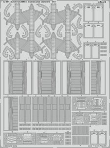 EDUARD 72691 - 1:72 Sunderland Mk.V maintenance platforms
