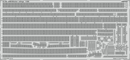 Przejdź do produktu EDUARD 53242 - 1:350 DKM Blücher railings