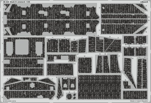 Przejdź do produktu EDUARD 36423 - 1:35 StuG IV zimmerit