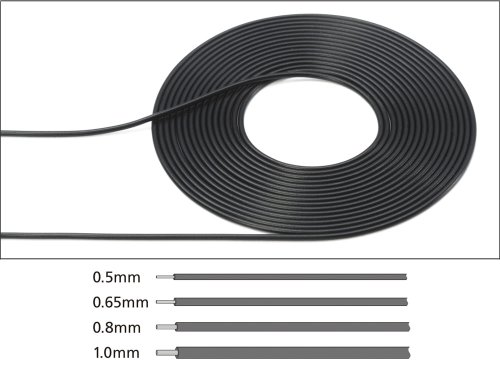 Przejdź do produktu TAMIYA 12675 - Cable 0.5mm black - przewód elastyczny 0.5mm