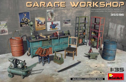 Przejdź do produktu MINIART 35596 - 1:35 Garage Workshop