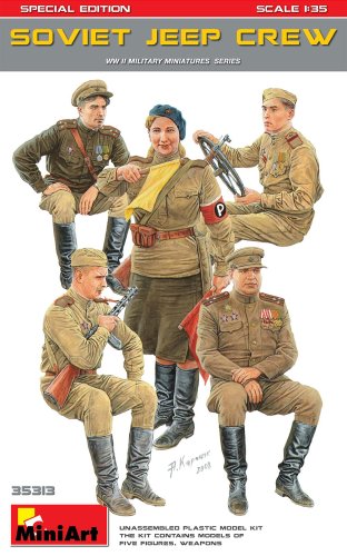 Przejdź do produktu MINIART 35313 - 1:35 Soviet Jeep crew Special Edition