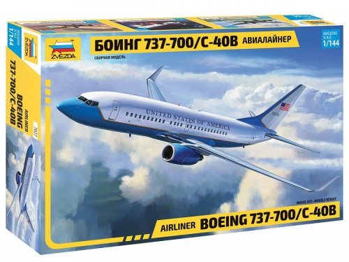 Przejdź do produktu ZVEZDA 7027 - 1:144 Boeing 737-700 / C-40B