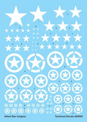 Przejdź do produktu TECHMOD 48409 - 1:48 Allied Stars White