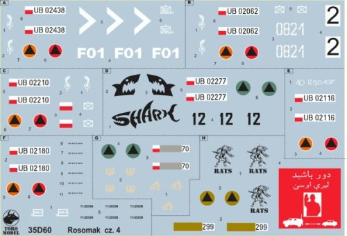 Przejdź do produktu TORO MODEL 35D60 - 1:35 KTO Rosomak - cz.4