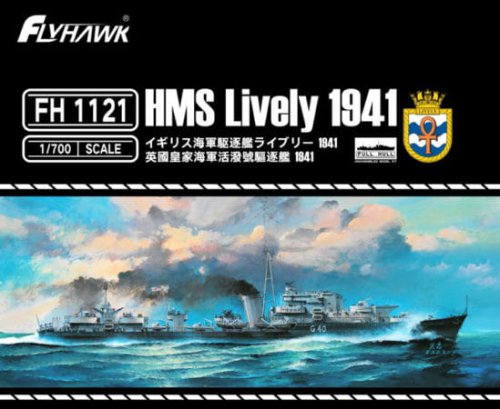 Przejdź do produktu FLYHAWK 1121 - 1:700 HMS Lively 1941